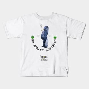 No Monkey Business Kids T-Shirt